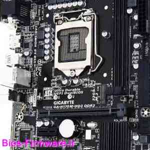 دانلود فایل آپدیت بایوس ، فریمور مادربرد گیگابایت Gigabyte GA-H170M-HD3 DDR3 rev.1.0 Bios firmware